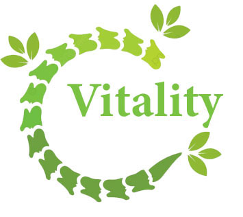 Logotipo de Vitality Quiropráctica.