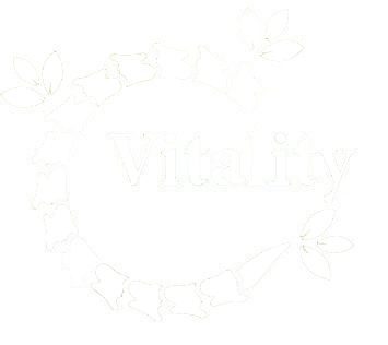 Logotipo de Vitality Quiropráctica en pie de pagina.